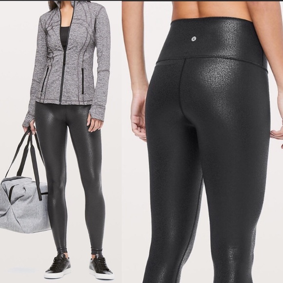 lululemon wunder under foil black